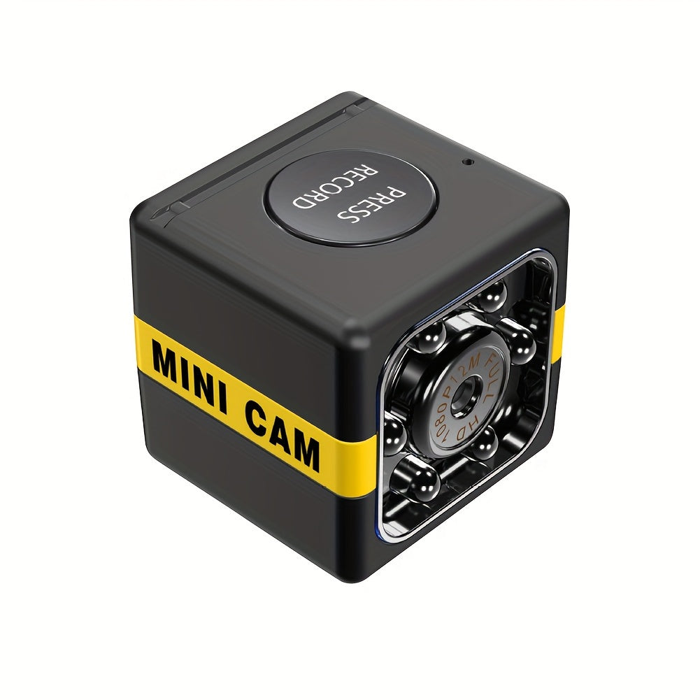 Compact Action Camera with Blue LCD Display 480p Video DVR Recording Rechargeable Battery