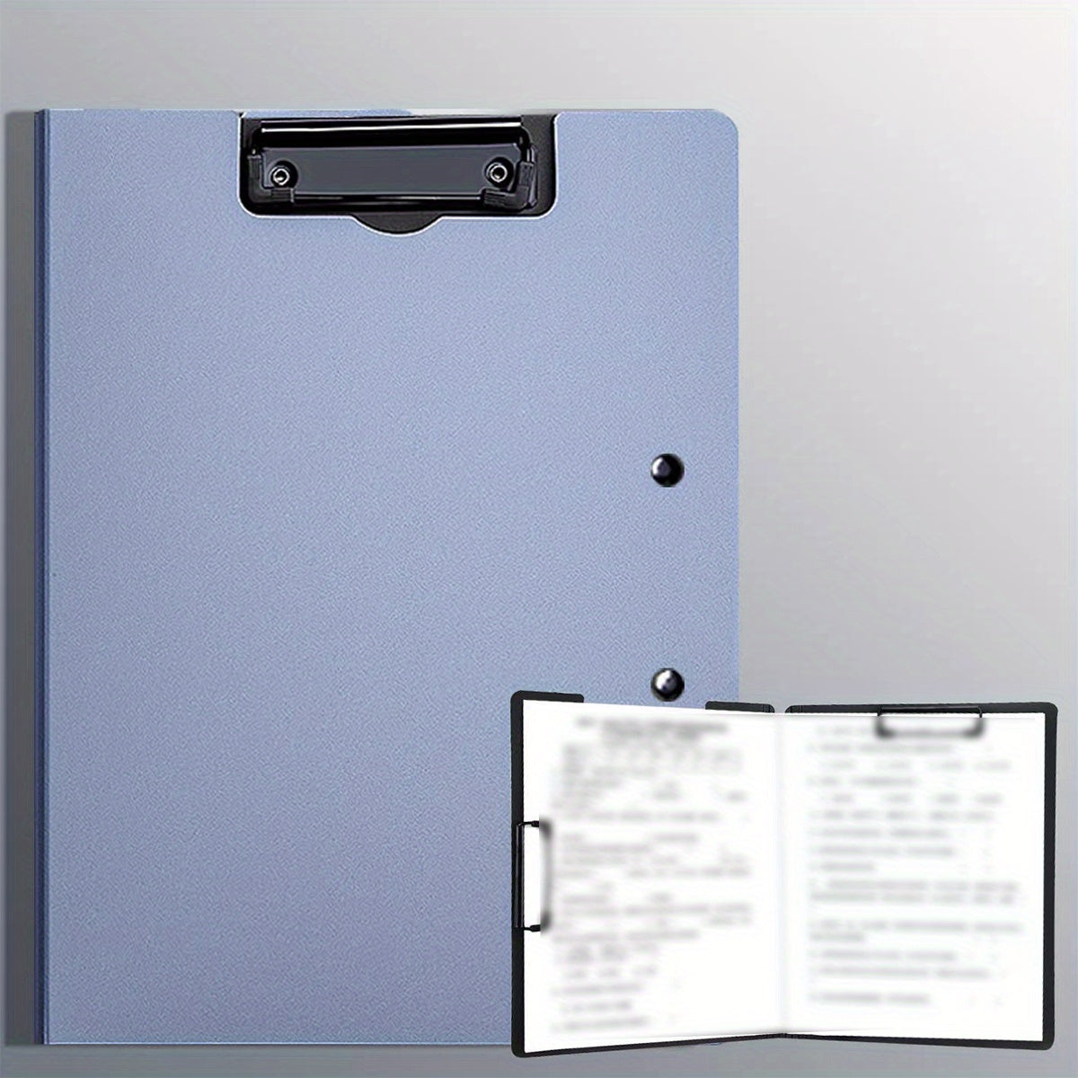 A4 Plywood Color Double Clip Folder for Documents