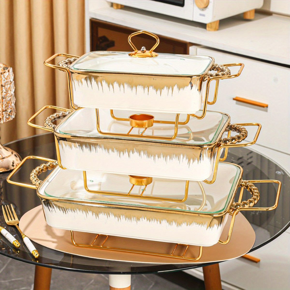 Керамический сервировочный набор тарелок, формы для выпечки, изолированные кастрюли для хлеба, пиццы