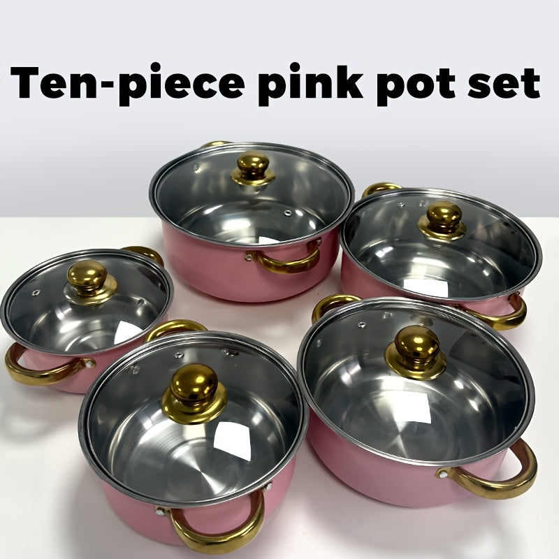 Yurakni qizdiradigan taomlar: Premium zanglamas po'latdan yasalgan supa qozoni qopqoq bilan, induksiya bilan mos va gaz va elektr pechlari uchun yopishqoq emas. Qovurma va jo'xori uchun mukammal - Rojdestvo va Thanksgiving sovg'alari uchun ajoyib.