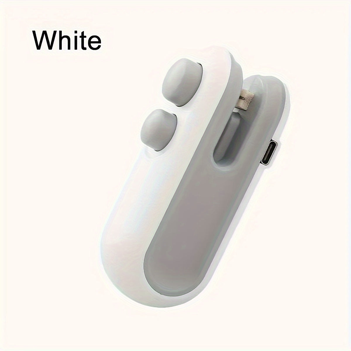 Перезаряжаемый запайщик для закусок с встроенным ножом для измельчения, герметичная тепловая запайка