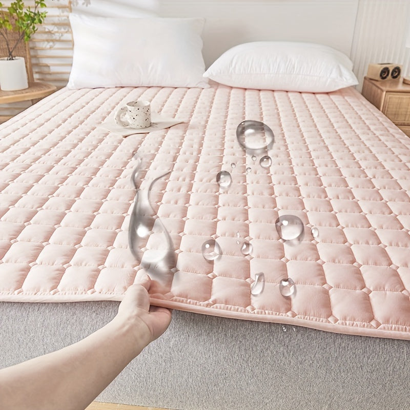 Waterproof Diaper Pad Cover Quilted Mattress Protector Breathable and Easy to Clean