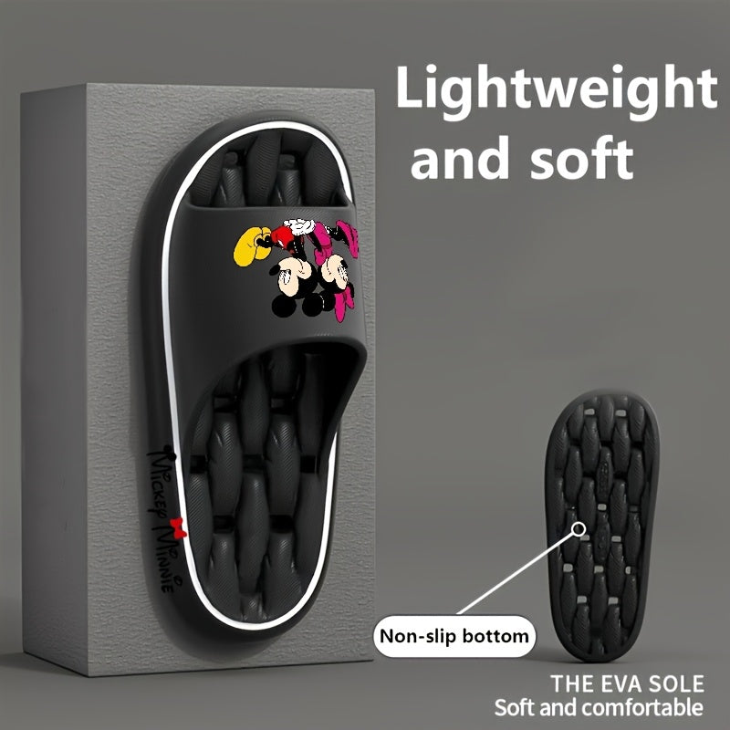 Women's EVA Slippers Non-Slip Open-Toe House Shoes for Home Bathroom