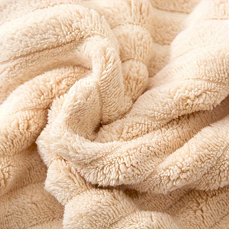 2-Pack Striped Non-Woven Fingertip Towels Quick-Dry Hang Loop Bathroom Kitchen