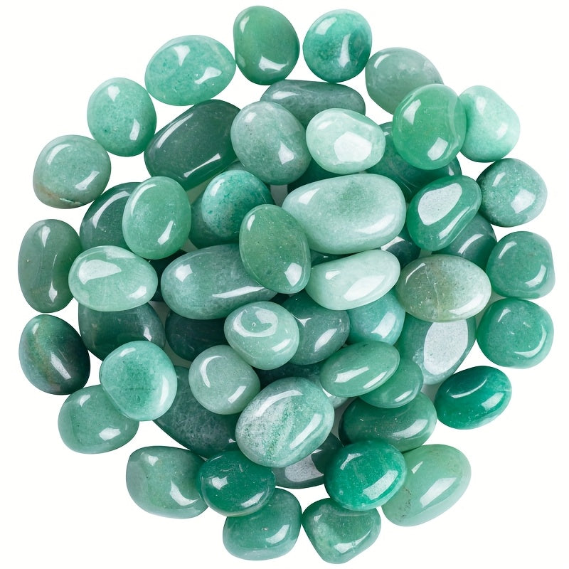 Assorted Natural Tumbled Stones and Crystals Pack for Beginners