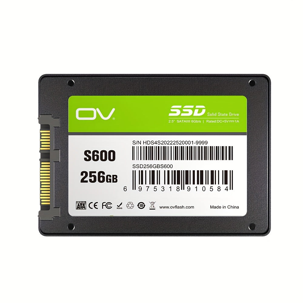 Высокоскоростной SSD SATA 3 128ГБ 256ГБ 512ГБ 1ТБ Ударопрочный компактный для ПК и ноутбуков