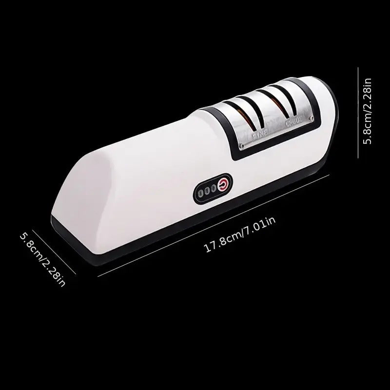 Electric Knife Sharpener for Professional and Home Use Rechargeable USB