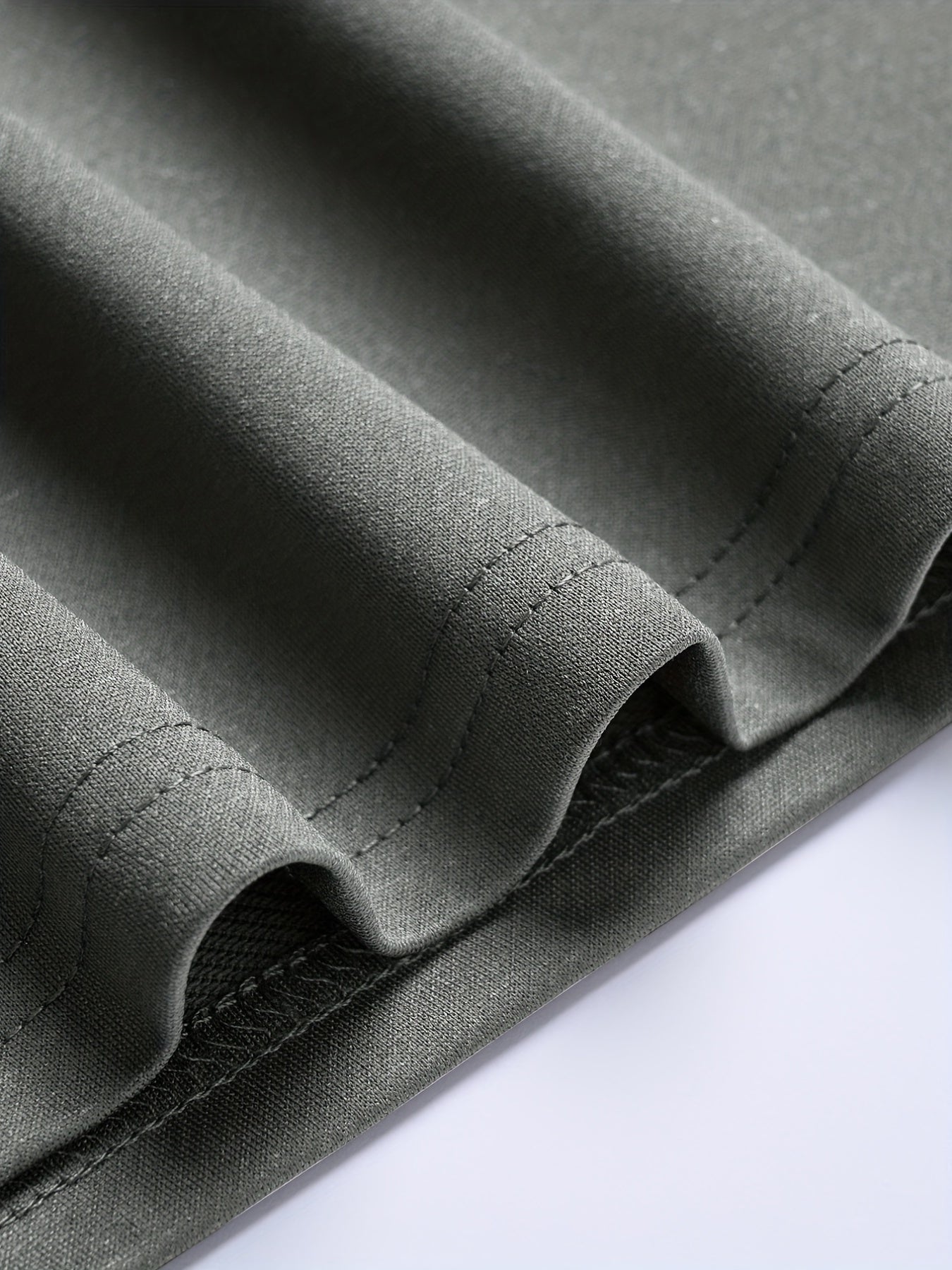 Men's Polyester Color Block Print 2-Piece Outfit Short Sleeve T-Shirt and Drawstring Trousers