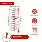 Ultra-Fine Fiber Mop Pad Replacements for Steam Mop, Reusable, 1, 2, or 5 Pack