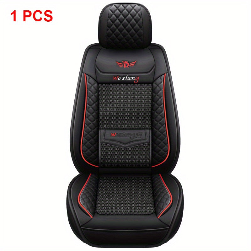 BMW, Audi, Golf, Hyundai va Peugeot modellari uchun universal soxta avtomobil o'rindiq qoplamasi.