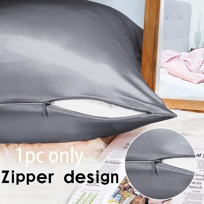 Standard Satin Pillowcase 21 Momme 600 Thread Count Hypoallergenic Soft