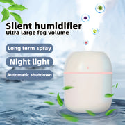 Large Silent Humidifier with Night Light and Aroma Diffuser for Home Bedroom Car