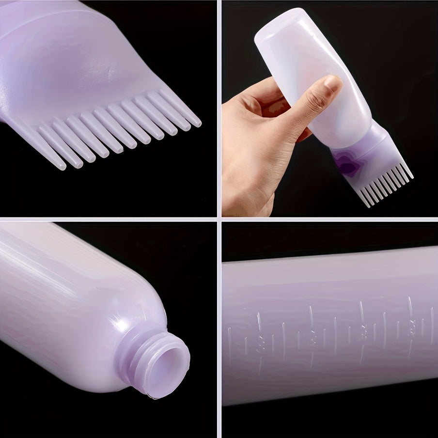 Peine profesional para raíces del cabello, aplicador de estilo, botella de champú, herramienta duradera para el cabello