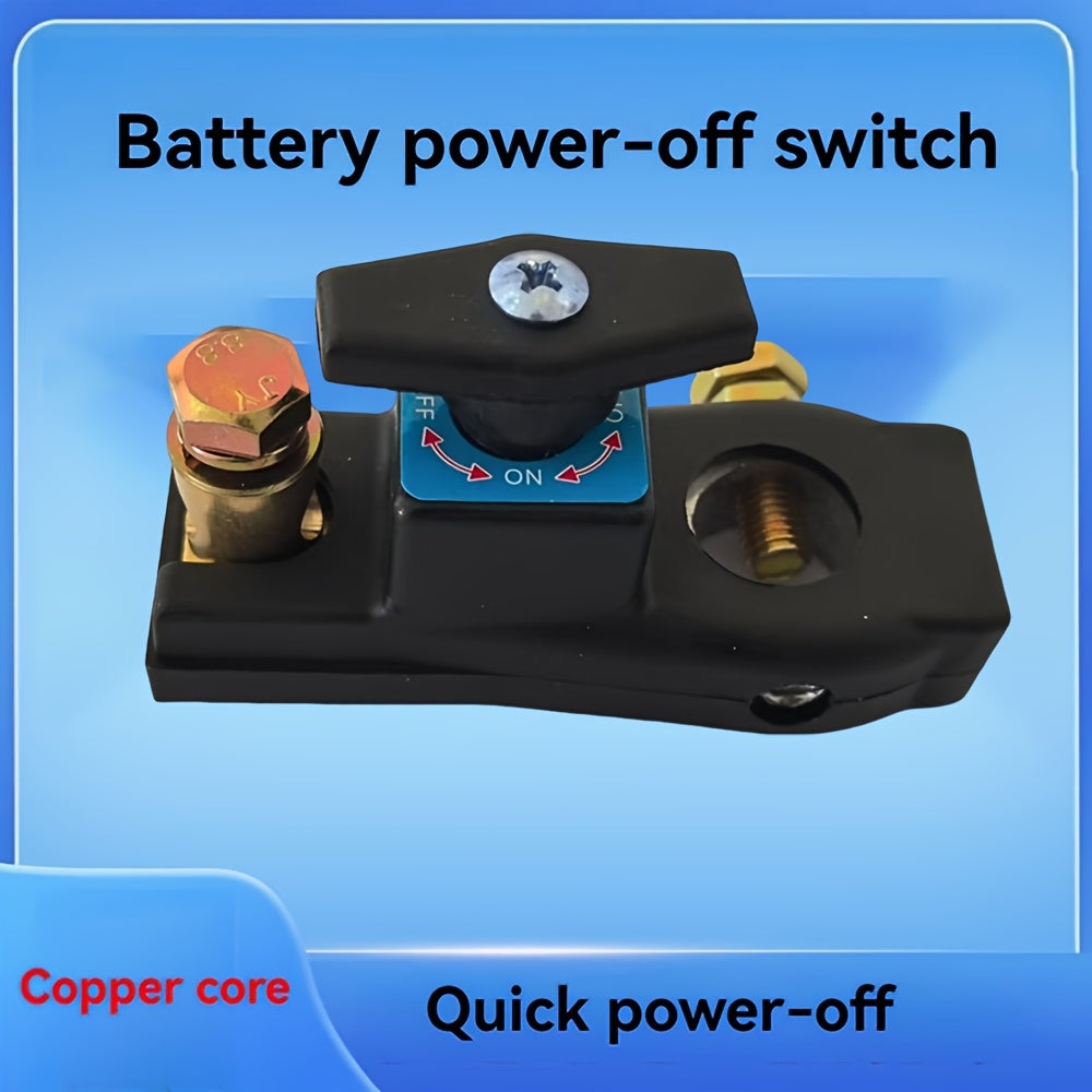 Battery Disconnect Switch with Copper Core for Cars and Trucks
