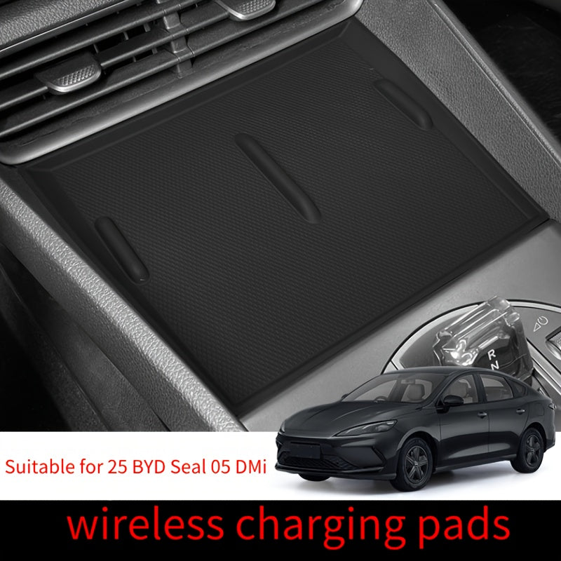 Silicone Protective Mat for Car Center Console Anti-Slip Storage Decor