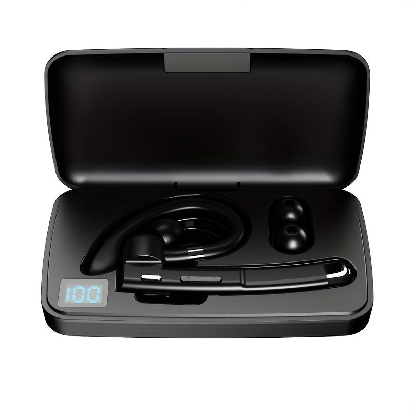 Беспроводная гарнитура 2025 5.3 с шумоподавлением и высококачественным микрофоном, совместимая со всеми смартфонами