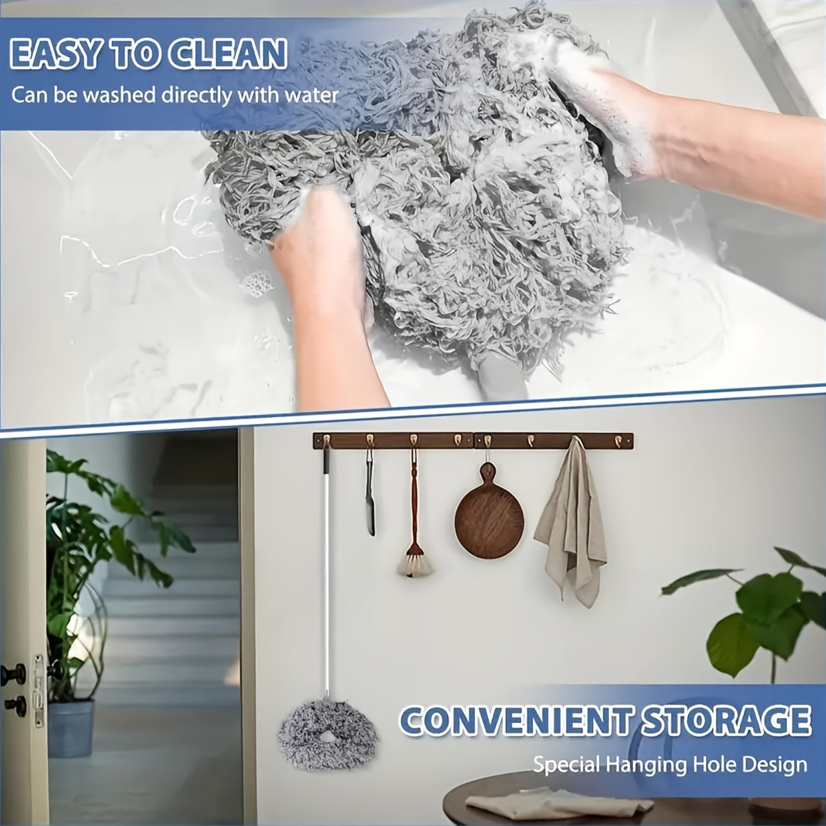 Aylana changyutgich choʻpchasi uchun osmon ventilyatorlari va yuqori shiftlar uchun ko‘p maqsadli tozalovchi