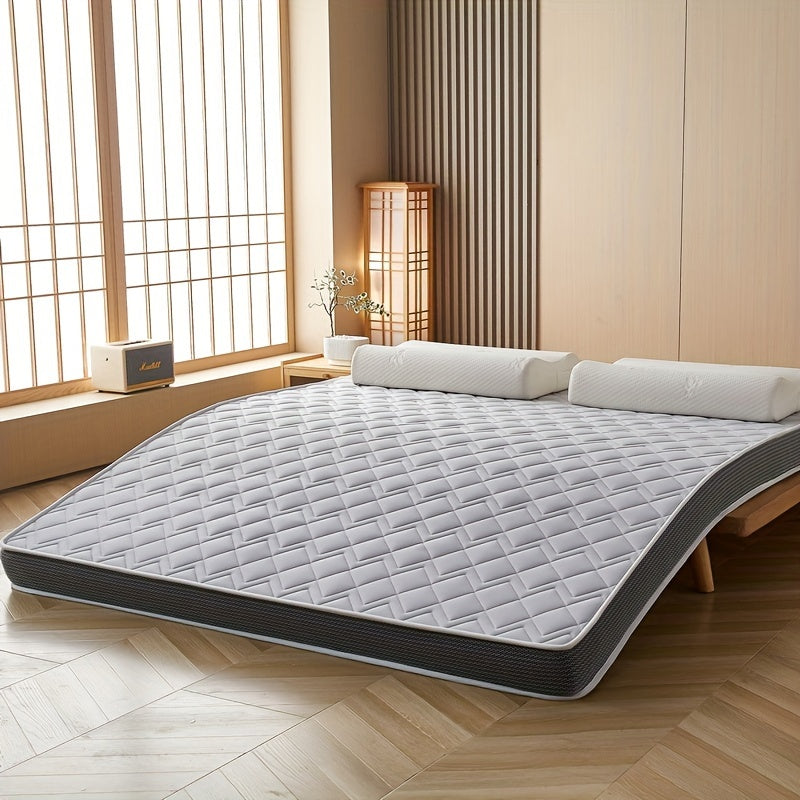 Latex and Memory Foam Mattress 5.08cm Thick Soft Breathable Bedroom Dorm