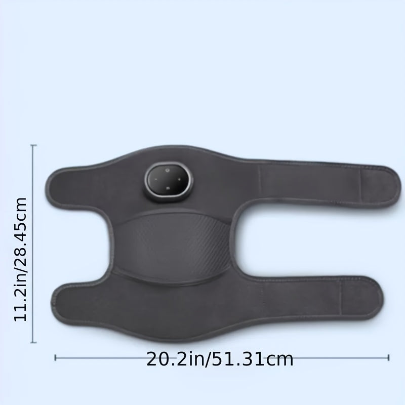 3-in-1 ergonomik massaj qiluvchi, tizzalar, yelka va tirsaklar uchun, sozlanadigan haroratlar va vibratsiya funksiyasi bilan