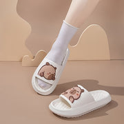 Унисекс тапочки-кейпарабы из EVA для улицы и дома, удобная и милая обувь