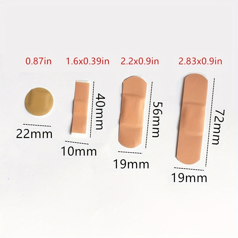 100% suv o'tkazmaydigan antibakterial birinchi yordam bandajlari to'plami, 4 o'lcham, steril, gippoalerjenik