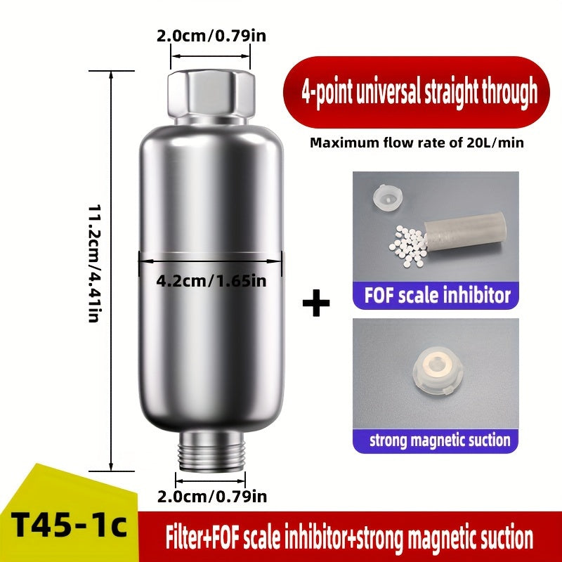 Soijot zanglamas po'latdan yasalgan suv tozalagichi oshxona va ovqatlanish joylarida uyda foydalanish uchun mukammaldir. U 4 nuqtali, ajratiladigan va yuviladigan bo'lib, toza va xavfsiz ichimlik suvi uchun ideal tanlovdir.