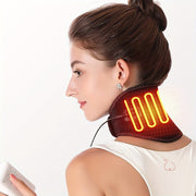 3 ta harorat tebranishi va 4 ta vaqt sozlamasi bilan qizdiriladigan bo'yin qo'llab-quvvatlash yostiqchasi.