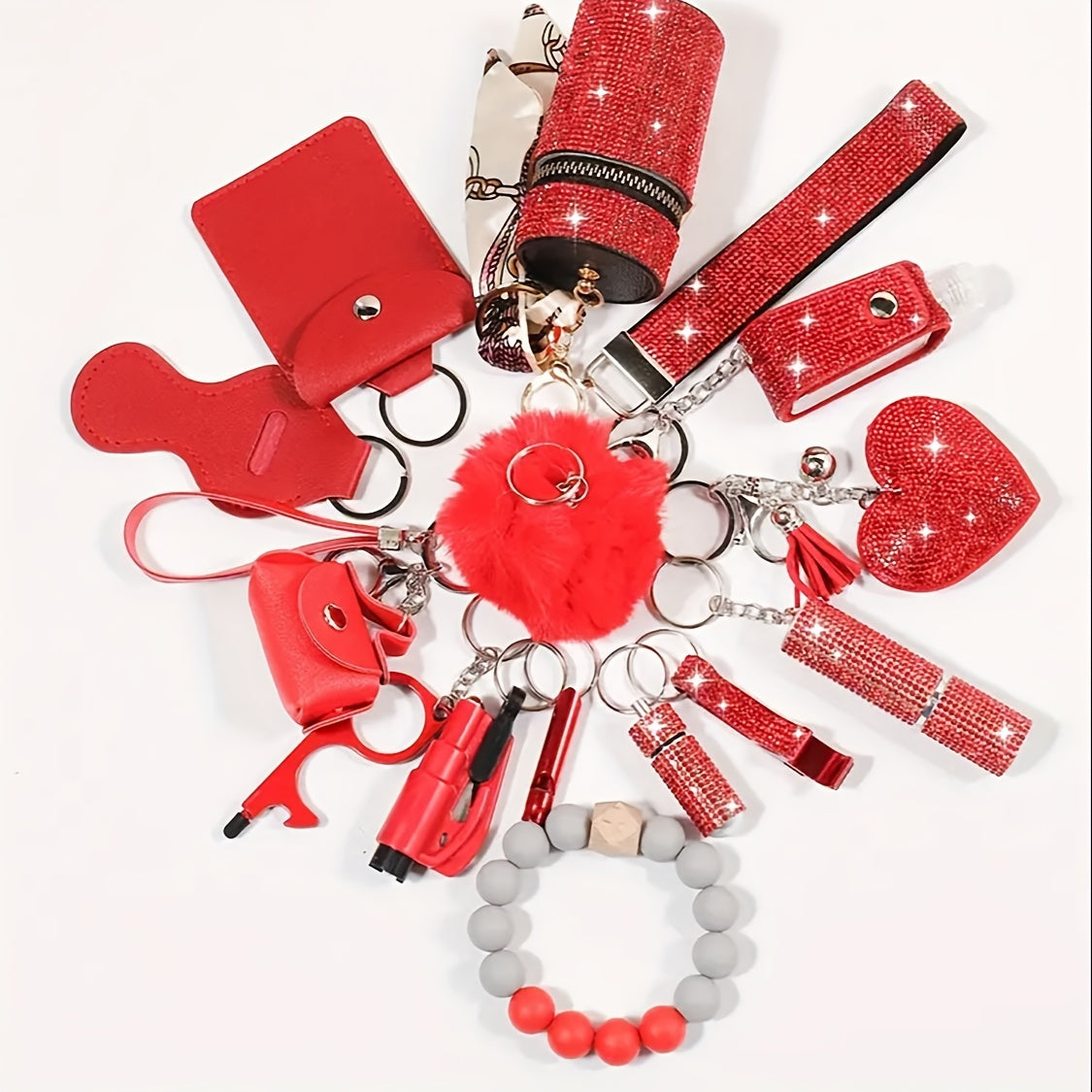 Women's Safety Kit with Personal Alarm and Protective Accessories