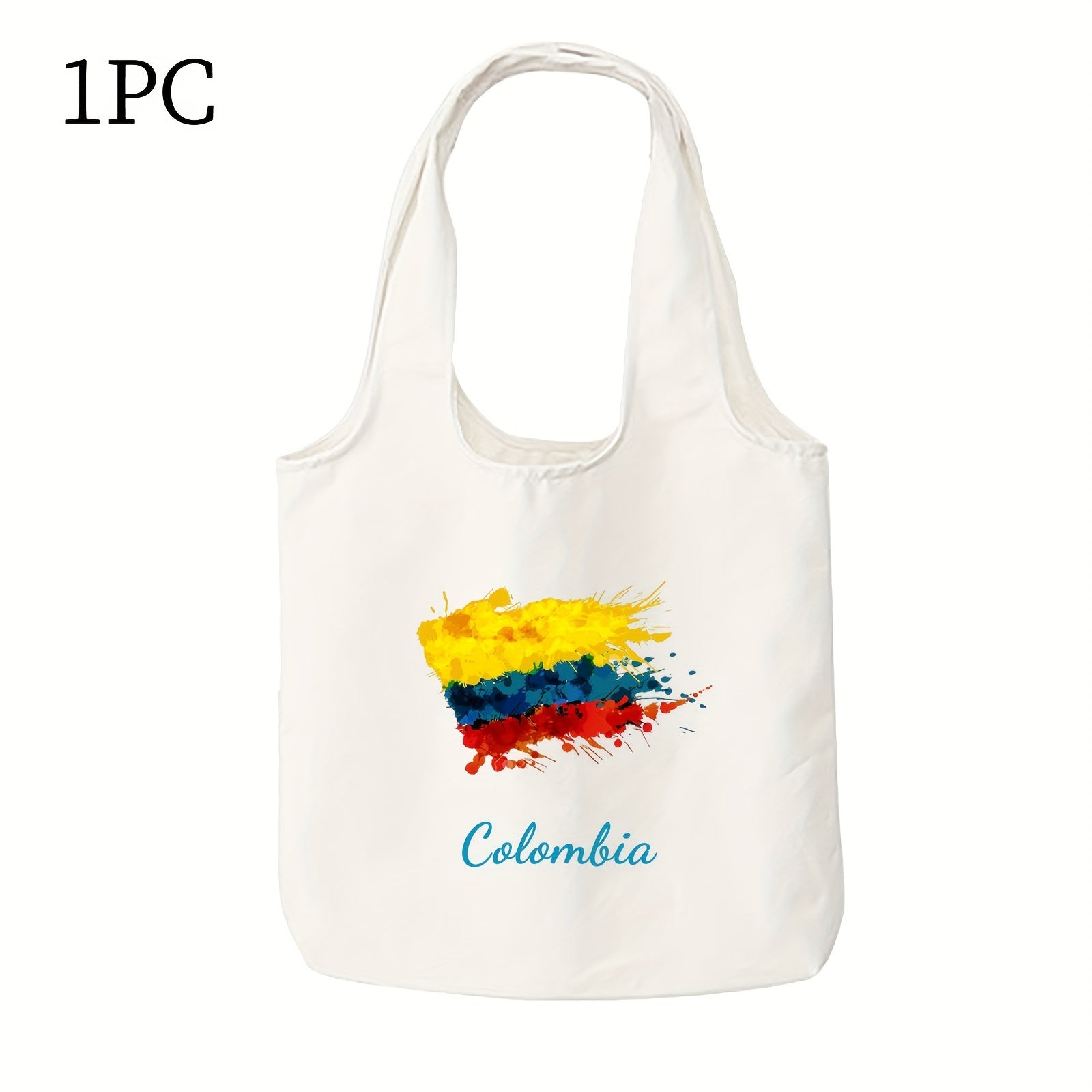 Canvas Hand Carry Bag with Personalized Double-Sided Printing for Daily Use