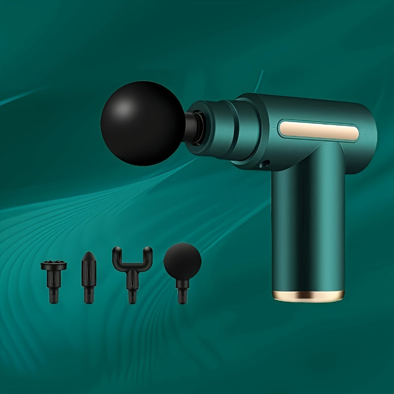 80W портатив USB қайта зарядланадиган массаж қўлқопи, 4 та қўшиқ ва литий батареяси билан