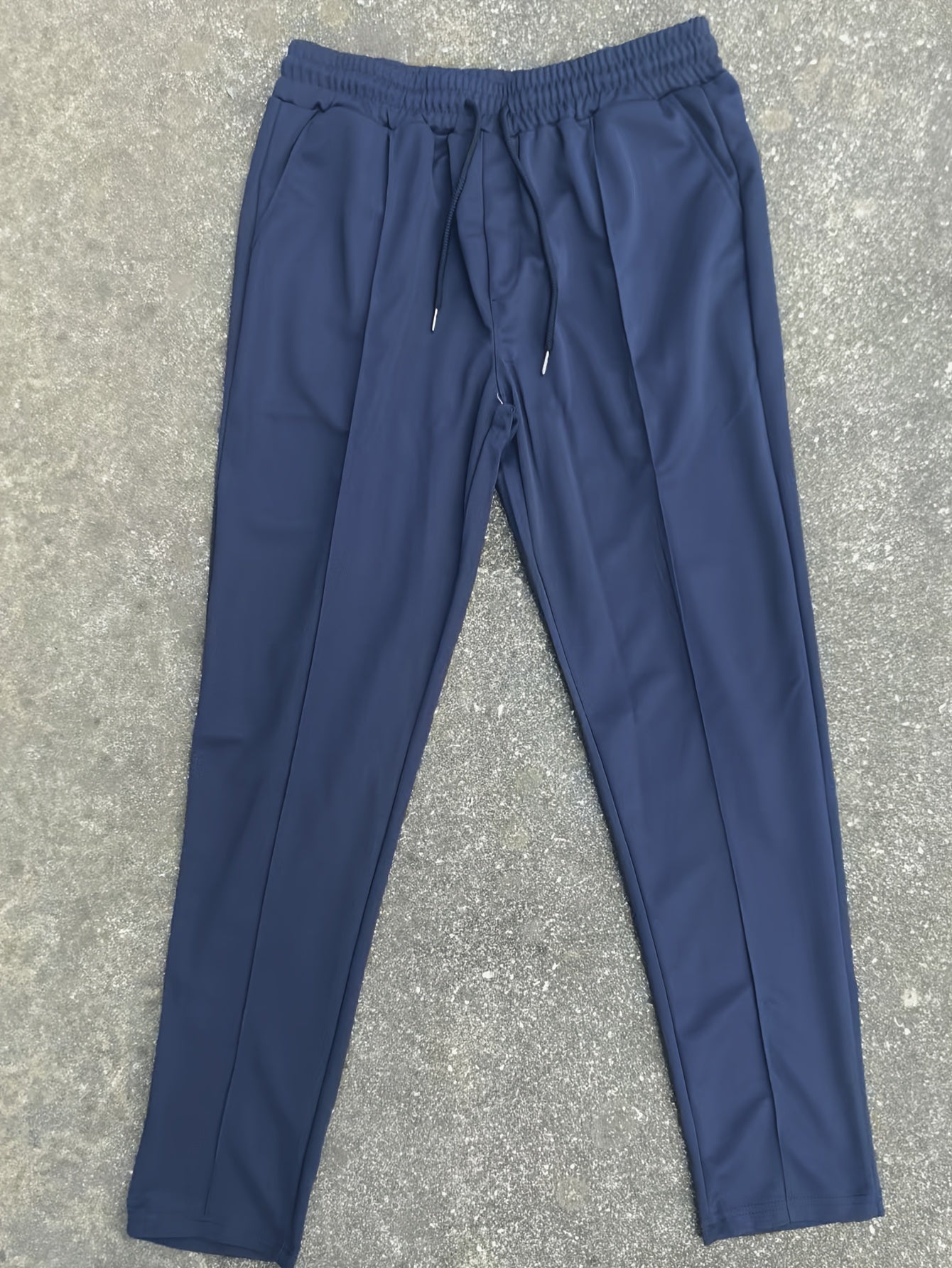 Men's 2-Piece Sportswear Set Quarter Zip Pullover and Drawstring Sweatpants Polyester Fall Outdoor Active