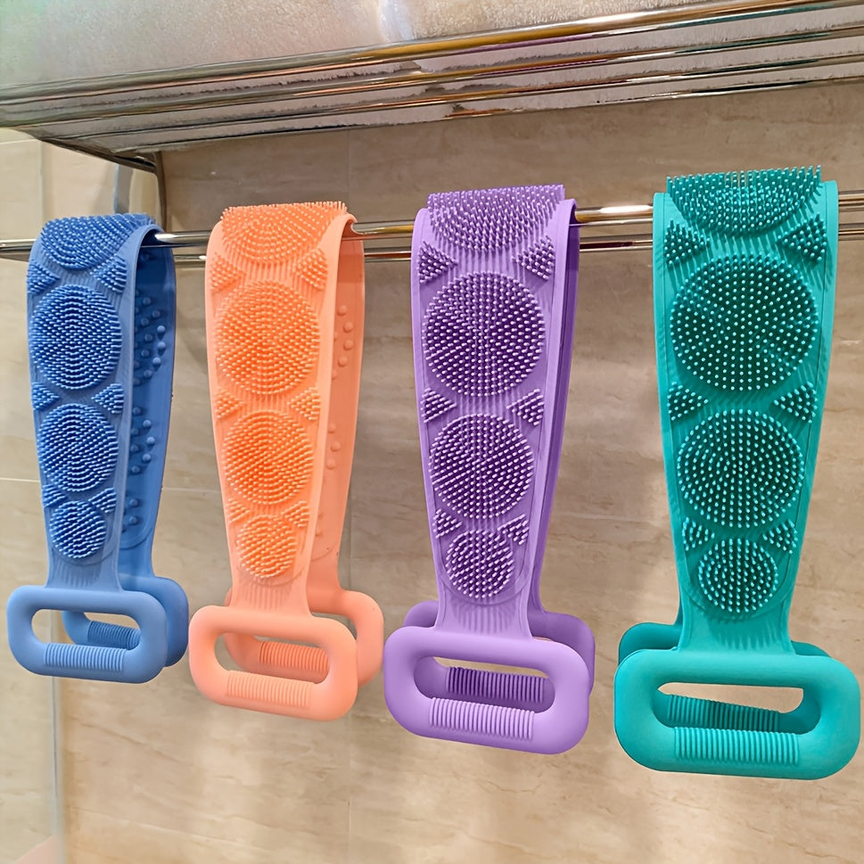 Silicone Body Scrubber Brush for Shower Cleaning and Massage