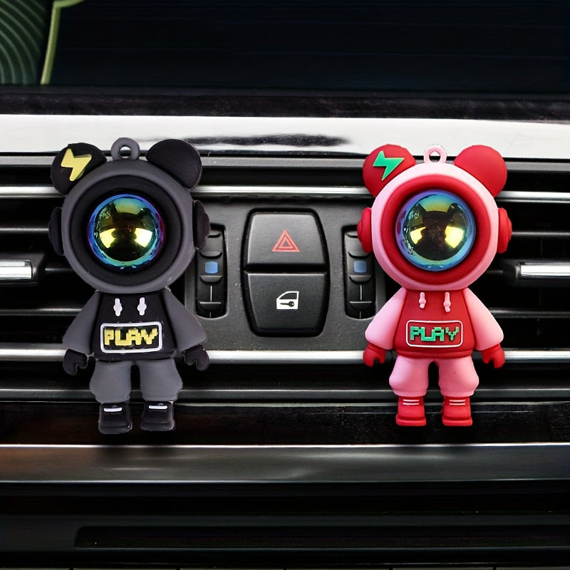 Cartoon Car Vent Clip Aromatherapy Diffuser Air Freshener Durable ABS