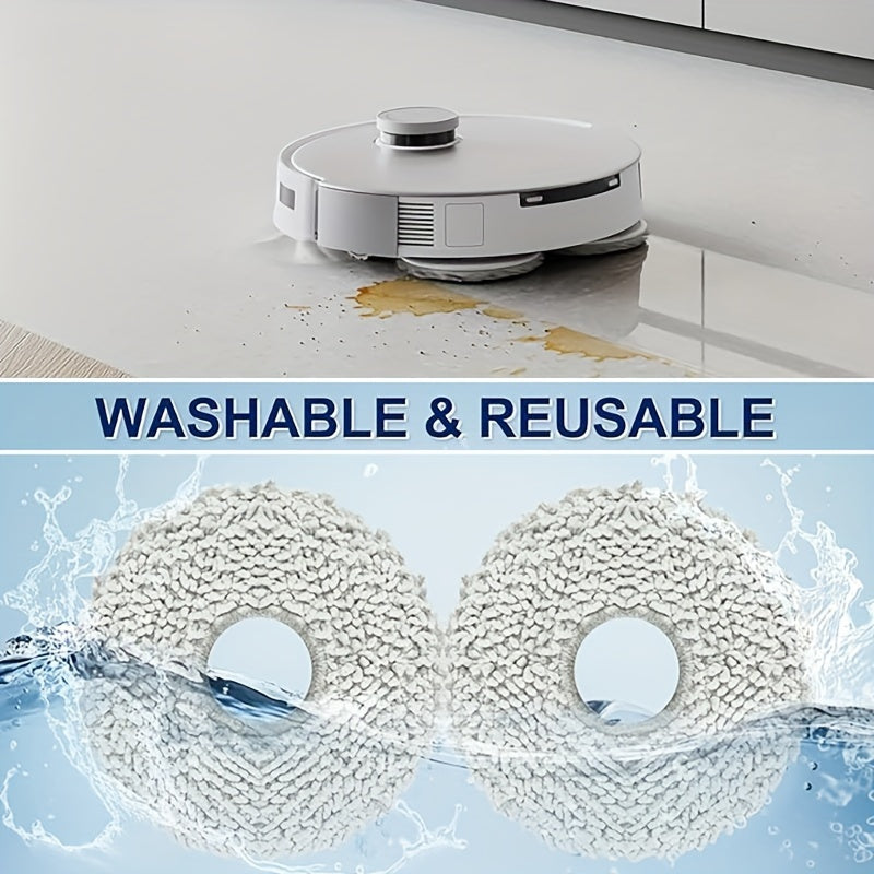 19pcs Vacuum Cleaner Accessories Compatible with T30 Omni T30 Pro Omni Includes Main Brush Side Brushes Mop Pads Filters Dust Bags