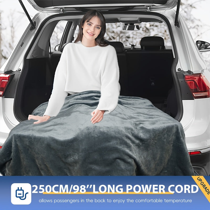 Uniseks polyester isitiladigan qulay yostiq, 9 darajali harorat nazorati va taymer bilan