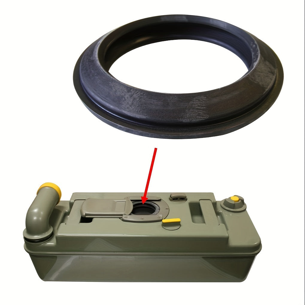 Rubber Gasket for Cassette Toilet Replacement Synthetic Rubber Uncharged