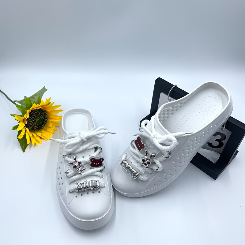 Women's Slip-On Clogs Breathable EVA Flat Shoes for Indoor Outdoor Use