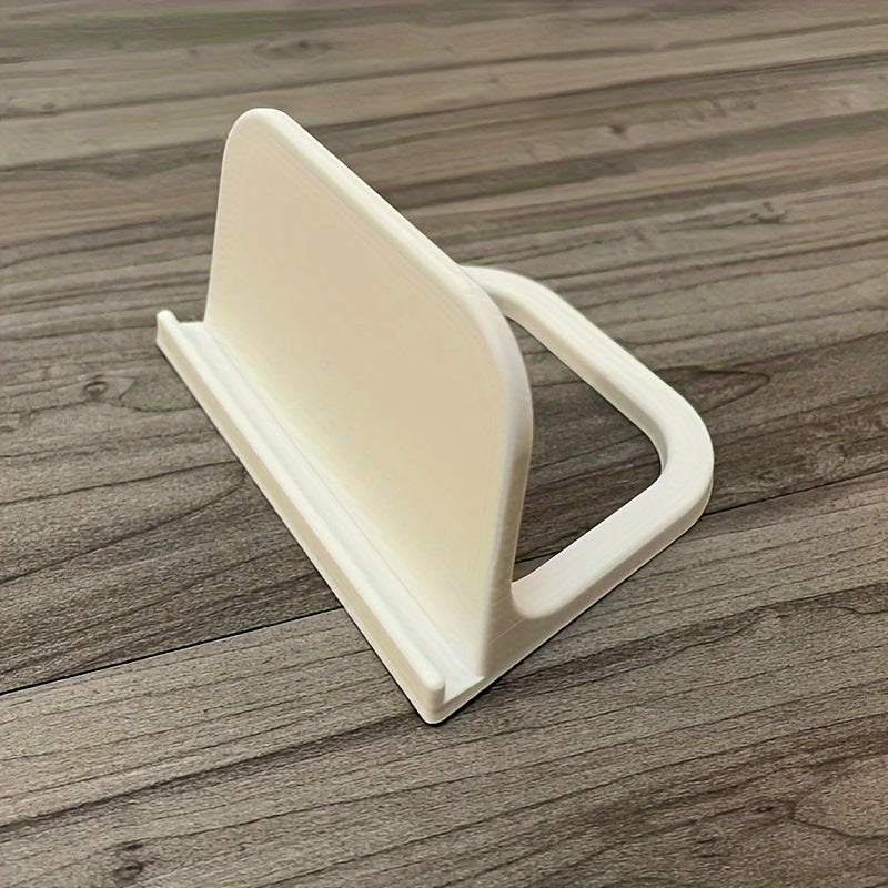 Contemporary Plastic Vinyl Record Holder Tabletop Display Stand for Home Audio