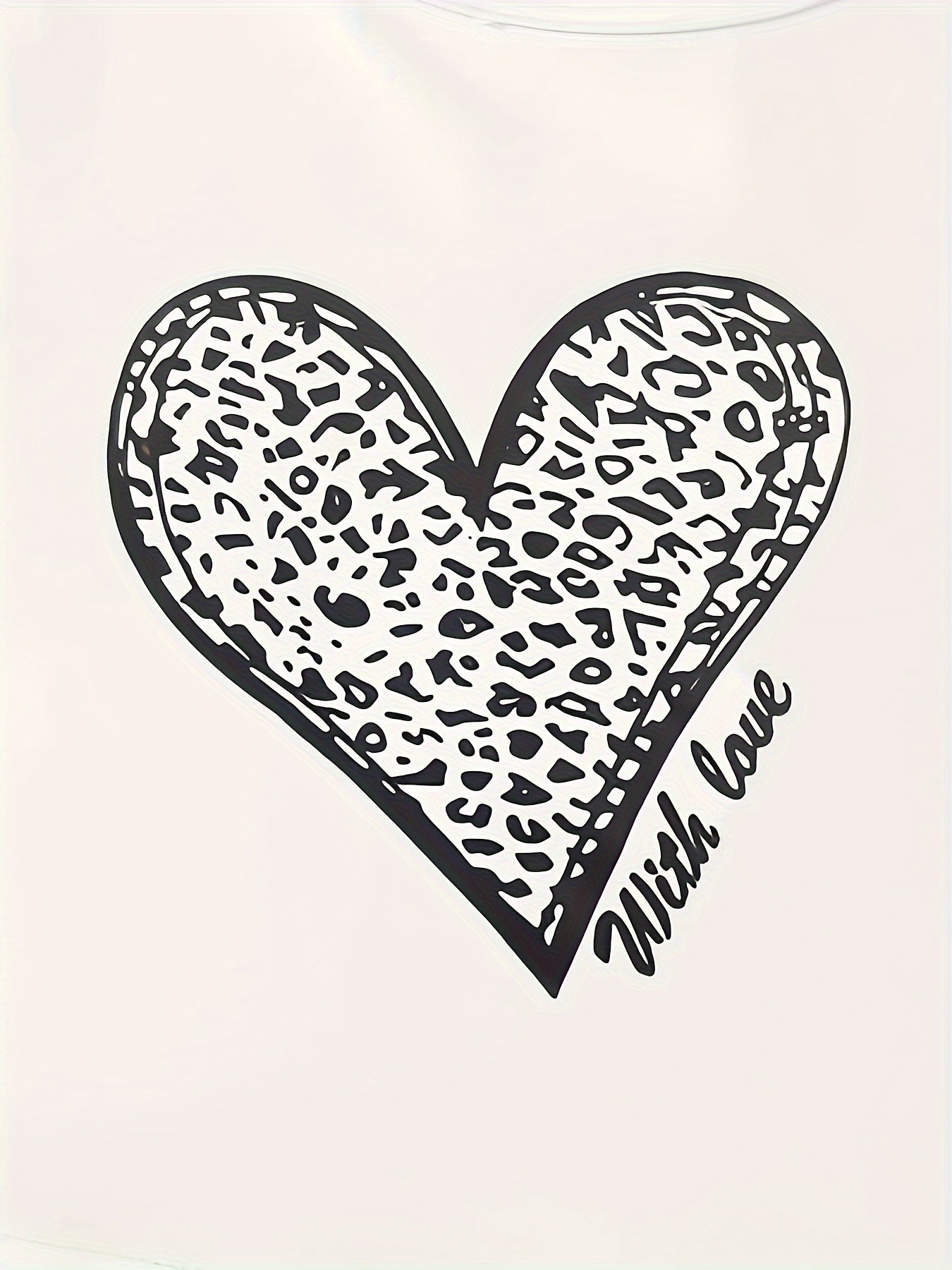 Girls' Summer Knit Vest 3-Pack Heart Pattern Casual Outfits for Ages 3+