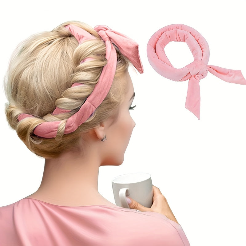 Rulo de pelo sin calor para uso unisex, ondas suaves, bricolaje, organizador de herramientas para el cabello