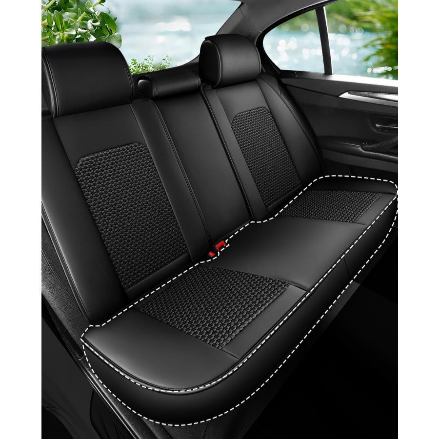 Fundas de asiento de coche de cobertura completa transpirable para verano ajuste universal