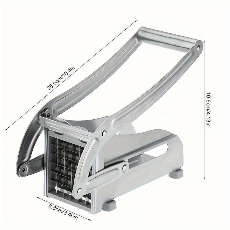 Stainless Steel Manual Potato Slicer for Kitchen, Cucumber and Radish Cutter