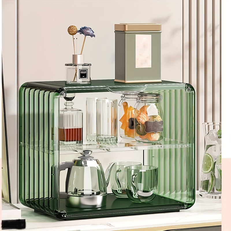 Women Plastic Makeup Organizer with Drawers Waterproof Vanity Storage