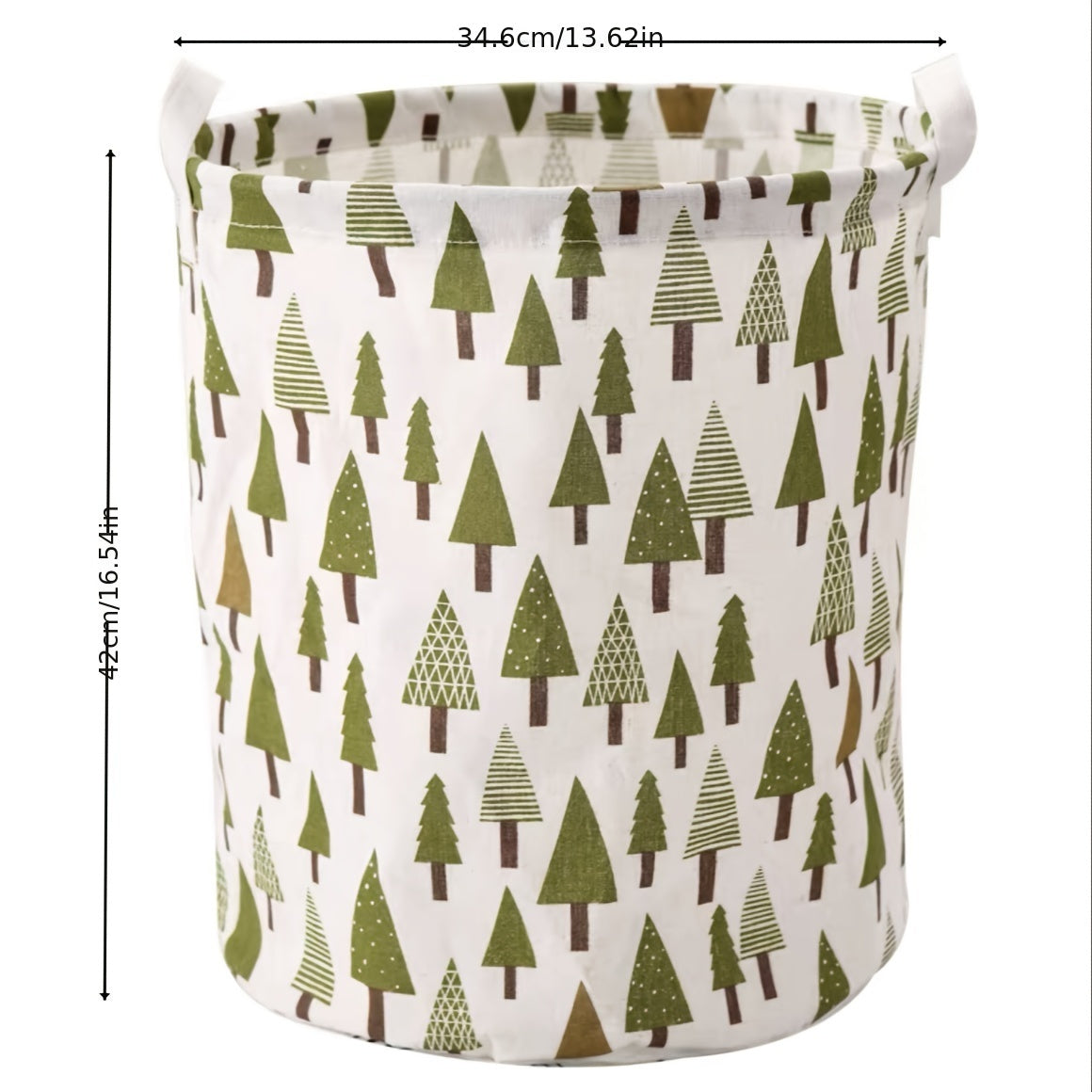 Yopqichli aylana qog'ozdan tayyorlangan kir yuvish savati, yotoqxona, hammom va ofis uchun saqlash