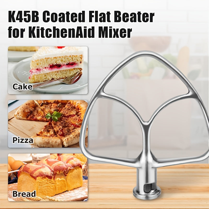 4.5-5 Quart Stainless Steel Stand Mixer Flat Beater Attachment