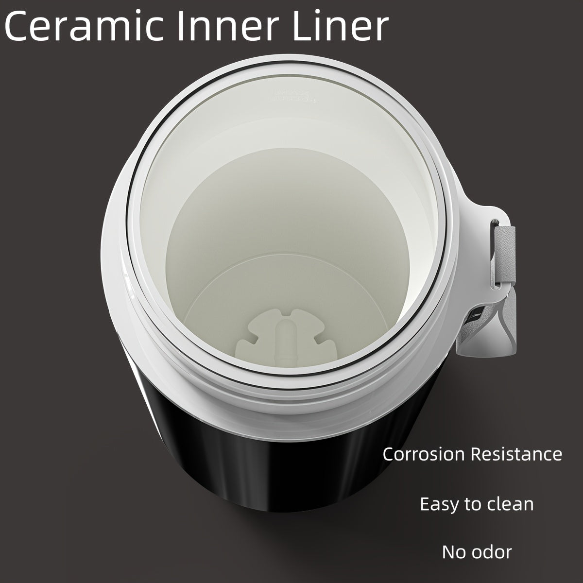 Portable 12V Electric Kettle 420ml Travel Car Coffee Tea Outdoor Dry Boil Protection