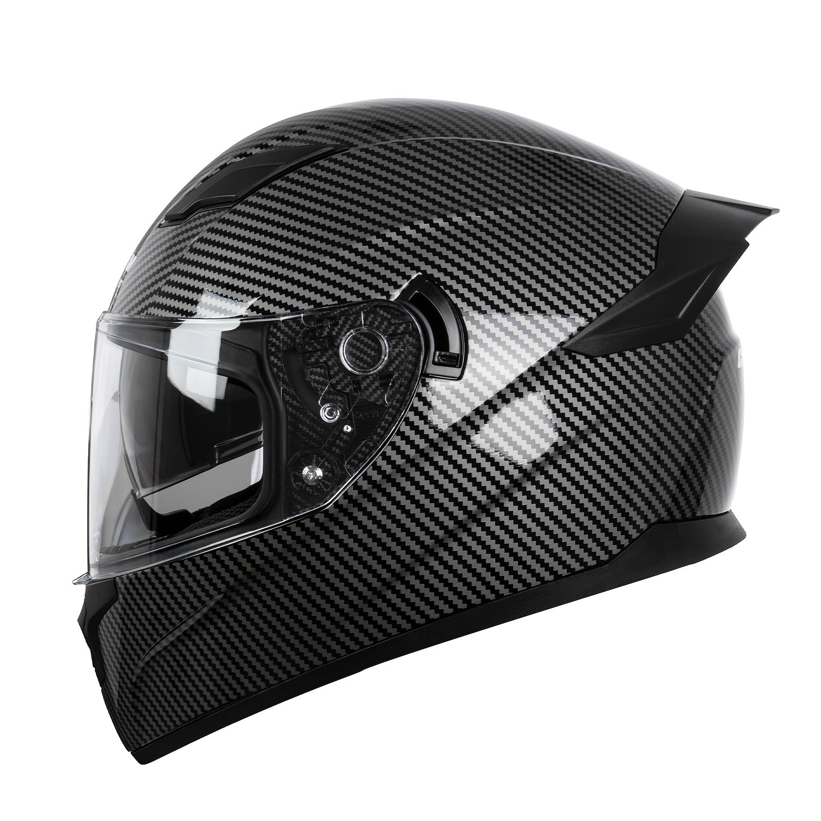 Full Face Motorcycle Helmet ABS Durable Street Biking Adult