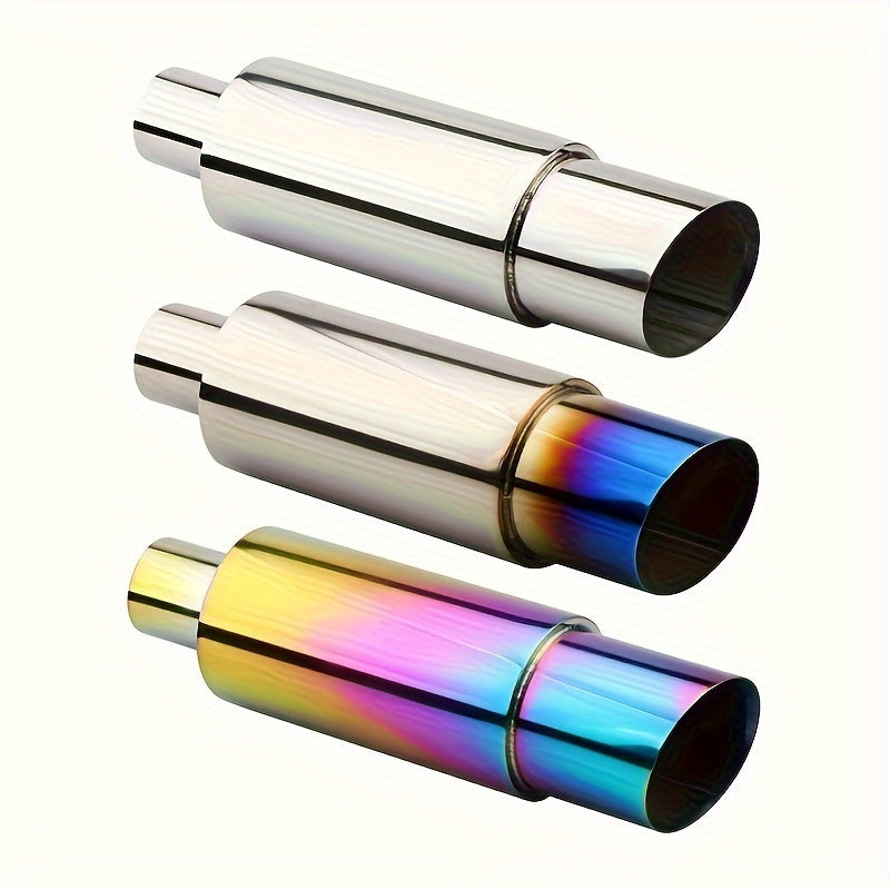 Universal Stainless Steel Exhaust Pipe for Sports Cars Loud Sound