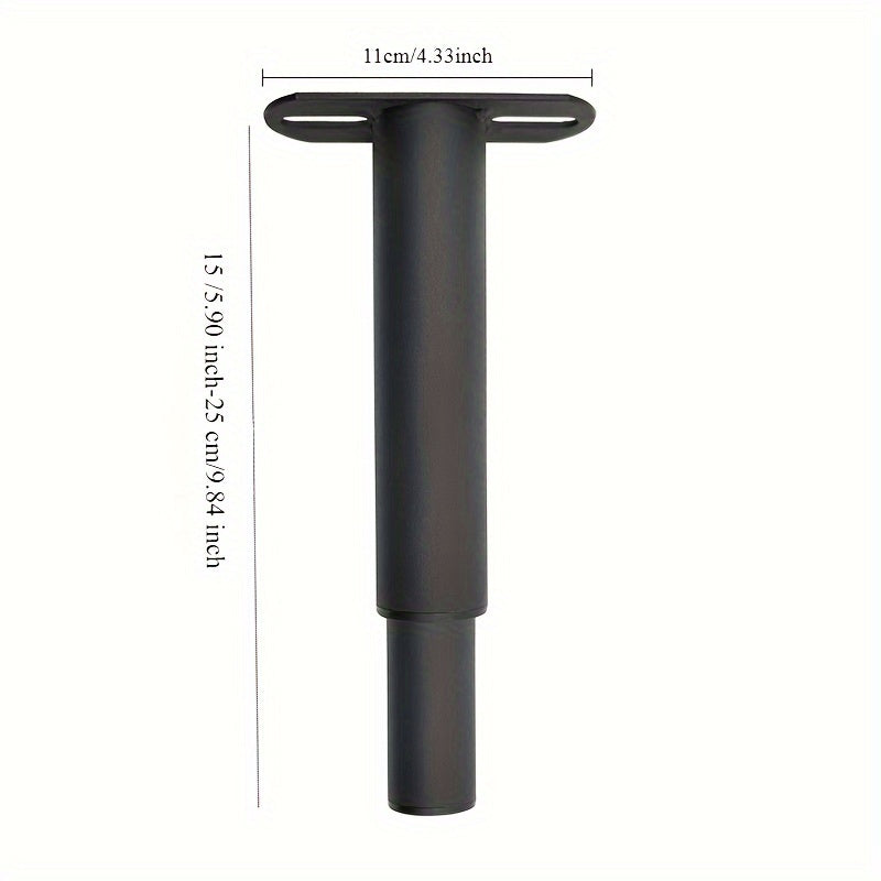 Регулируемые металлические опорные ножки для каркаса кровати - для использования с диваном, шкафом или кроватью размера "king-size" - регулируемые по высоте ножки для мебели