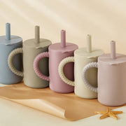 Baby Water Cup for Kids 14oz Spill-Proof Non-Slip BPA-Free